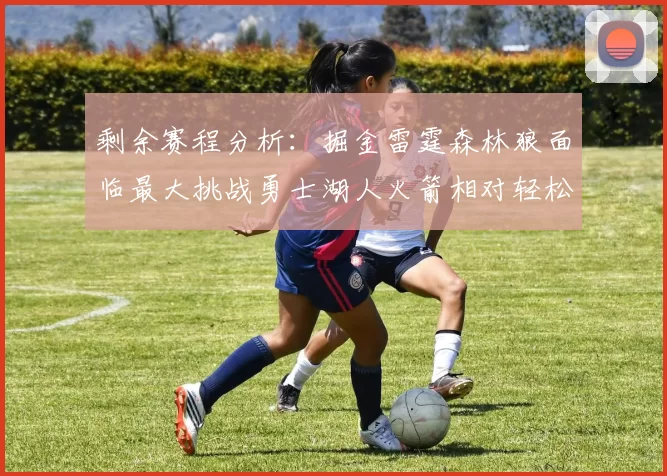 剩余赛程分析：掘金雷霆森林狼面临最大挑战勇士湖人火箭相对轻松